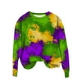 thumbnail image 4 of PMUYBHF Sweat à Capuche Sans Capuche pour Femmes Imprimé Col Rond Manches Longues Décontracté 1328 TG, 4 of 4