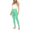 thumbnail image 2 of White Mark Women's Super Soft Leopard Printed Leggings, 2 of 4