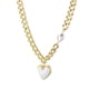 thumbnail image 2 of Collar con Colgante de Perla y Corazón onlyliua Artículos En Liquidación Día de La Madre Corazón de Amor Femenino, 2 of 5