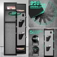 thumbnail image 5 of Kavey [2024 NEW] 1-2 Gun Safe, Digital Keypad Large Long Gun Safe for Shotguns, Quick Access Gun Cabinets with LED Light, Gun Safe with Adjustable Gun Rack and Removable Shelf, 5 of 7