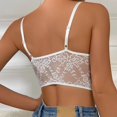 thumbnail image 3 of Gibobby Conjunto ropa interior mujer Conjunto de Lencería Sexy para Mujer Sexy Conjunto de Bralette de Encaje Cruzado Conjunto de Brasier y Bragas(Blanco, G), 3 of 5