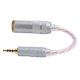 thumbnail image 5 of Cable De Audio, Cable Adaptador De Auriculares Señal Estable Para Interfaz De Fuente De Audio De 2,5 Mm, 5 of 7