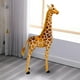 thumbnail image 1 of Lindo gran peluche jirafa juguete reno estatuilla peluche animal peluche grande para regalo nuevo regalo vacaciones decoración del hogar 80cm perfecl Estatua de reno, 1 of 8