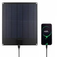 thumbnail image 3 of Mistaha Portable Solar Panel Kit with 20W 18V Panel, 20A Controller, Dual USB Ports, DC5521 Battery Clamp, for 5V Devices and 12V Batteries, 300W Output Power Control, Ideal for Phone, Camera, Car,, 3 of 6