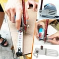 thumbnail image 1 of Measuring Tape Holder Flexible Ruler Position Clamp Measuring Tape Holder for Easy Marking and Drawing Lines Measuring Accessory Tool(Silver,1Pcs) Rkxzt, 1 of 9