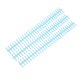 thumbnail image 5 of Tira de encuadernación 10 mm 10 piezas ANGGREK Herramienta de encuadernación 30 agujeros cortable Resistente al desgaste, 5 of 8