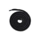 thumbnail image 4 of Moyic Paquete de 50 cordones para zapatos, poliéster, artesanía, resiliencia, pantalones, cordones, elasticidad, pantalón Unisex, alambre, sudadera, Tela de costura y artesanía Negro Moyic HA059633-01, 4 of 6