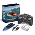 thumbnail image 1 of 5km/h Mini RC Boat High Speed Radio Remote Control Boat with Led Light Palm Boat Summer Water Toy Swimming Pool Toys Models Gifts, 1 of 5