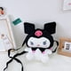 thumbnail image 1 of Cartroon Kuromi Anime Plush Toys, Sweet Girls, Soft Plush Bag, Cosplay Kuromi Plushie, Lovely Kawaii Gifts para mujeresplush toy2 Fivean Toy model, 1 of 2