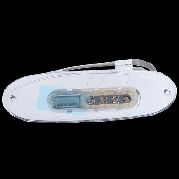 Balboa G8226 VL260 4-Button Bezel LCD Spa Side Oval Control Panel, Clear - No Overlay