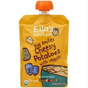 Ella's Kitchen Big Smiles Cheesy Potatoes with Veggies, 4.5 oz, (Pack of 6)