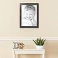 thumbnail image 3 of ArtToFrames 16x22 inch Black Velvet with Silver Wide Picture Frame, Black MDF Poster Frame (4693), 3 of 7