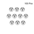 thumbnail image 3 of Uxcell G25 Metric Bearing Precision Balls Chrome Steel Silver Tone 100pcs 0.18'', 3 of 5