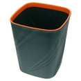 thumbnail image 5 of Hemoton Small Trash Garbage Can Plastic Waste Basket Container Bin For Narrow Spaces Bathroom Bedroom Kitchen Office Home Green, 5 of 8
