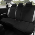 thumbnail image 2 of For 2019-2024 Kia Forte FH Group Neoprene Custom Fit Waterproof Car Seat Covers - Rear Set Black, 2 of 7