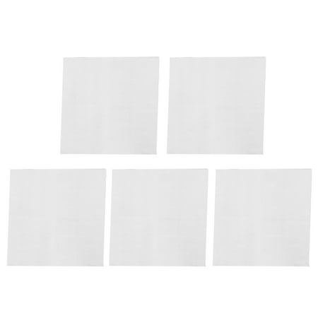 

5 Pcs Gauze Combed Double Layer Quilting Sewing Craft Fabric High Density White Gauze Fabric Table Runners Decor Cloth for Party Wedding Cheesecloth Kitchen Cooking