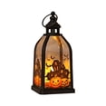 thumbnail image 1 of Farol Vintage Lámpara de Decoración Linterna Portátil Luz Temática Material PP Fácil de Usar Función Reutilizable Adecuada para Fiestas de Halloween D Calabaza, 1 of 10