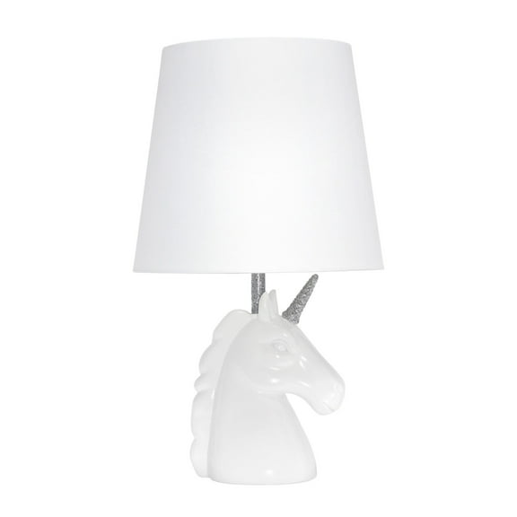 Simple Designs Sparkling Unicorn Table Lamp