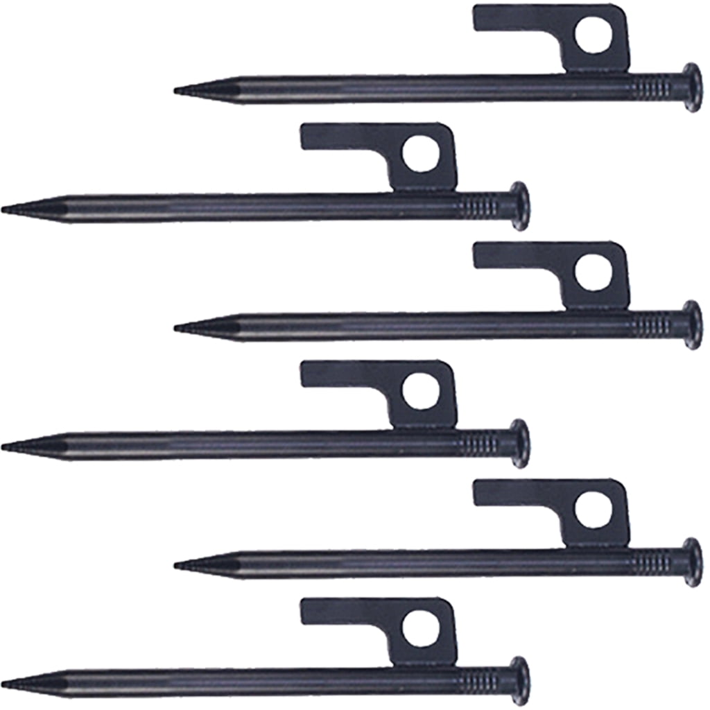 Heavy Type Camping Stakes for Tents Sand Beach Rustproofed Steel Secure Windproofed Multiple Surfaces Application