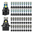 thumbnail image 1 of 40 Pieces T5 T10 LED Bulbs Dash Lights with Twist Socket Instrument Dashboard Light LED Bulbs for Interior Car Lights, 1 of 7