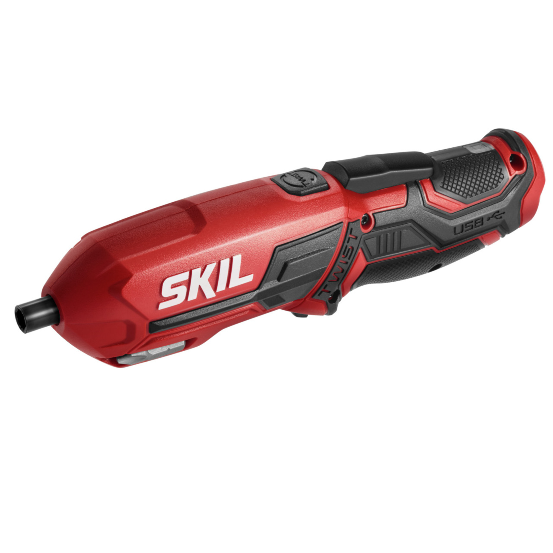 SKIL 4V Rechargeable Screwdriver with Pivot Grip with Magnetic Bit Storage 