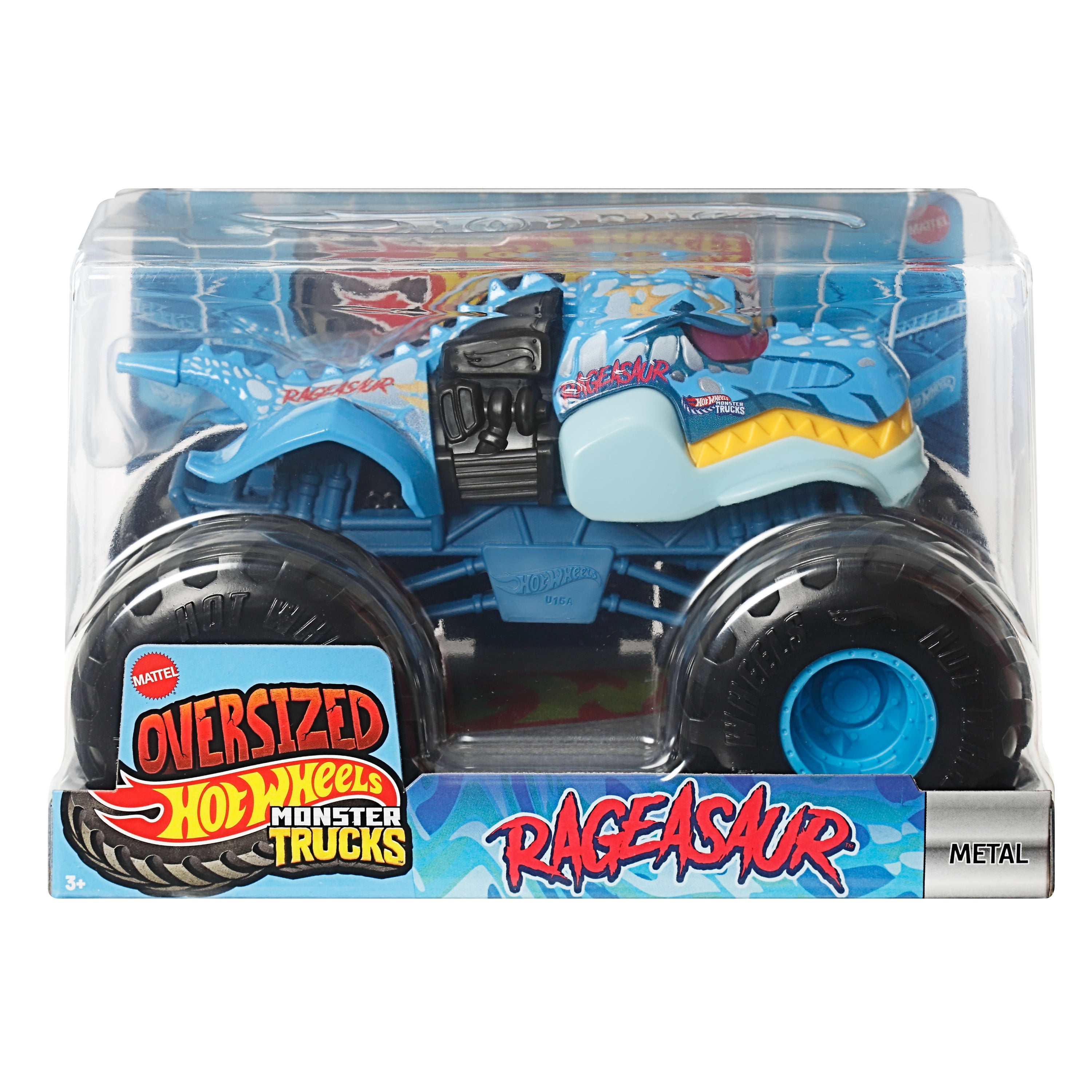 Hot Wheels Monster Trucks, Oversized Monster Truck in 1:24 Scale