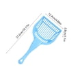 thumbnail image 4 of FEOLGEHLY Thickened Cat Litter Scoop, Plastic Litter Scoop, Cat Poop Scooper, Cat Scooper For Litter Box, Under 5$ Cat Scooper, Pet Waste Scoop Cat Litter Shovel Pet Cleaning Tool (Blue), 4 of 7