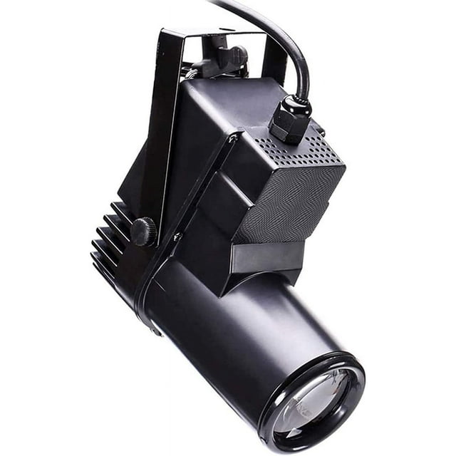 Foco de luz LED 4 en 1 de 30 W, foco de bola de discoteca con DMX512, luz de escenario transparente con zoom para discotecas, clubes, iglesias y fiestas.