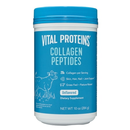 (2 pack) (2 pack) Vital Proteins Unflavored Collagen Peptides, 10 oz