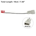 thumbnail image 3 of 2pcs Car Speaker Connector Harness Adapter 72-5512 Gray for Ford F-250 1987-1998, 3 of 6
