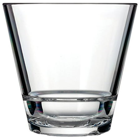 

Drinique Caliber Rocks Unbreakable Tritan Whiskey Glasses 9.5 oz. (Set of 4) Clear