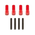 thumbnail image 3 of Proform Mini Valve Cover Nuts Red Bowtie Emblem, 3 of 3