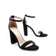 thumbnail image 3 of Sandalia de Tacón Grueso Alto para Mujer DREAM PAIRS Negra Talla 8, 3 of 8