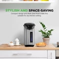 thumbnail image 2 of FAMKIT 5.8L Hybrid Water Boiler and Warmer, Stainless Steel Electric Hot Water Pot with 3 Modes, Electric Hot Pot Kettle Hot Water Dispenser, Electric Thermos for Coffee & Tea, Black, 2 of 13