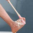 thumbnail image 4 of 2 Piezas Cepillo Limpieza Del Dedo Los Pies Alivia El Exfoliante Picazón para Pie Limpio () Rosa, 4 of 9