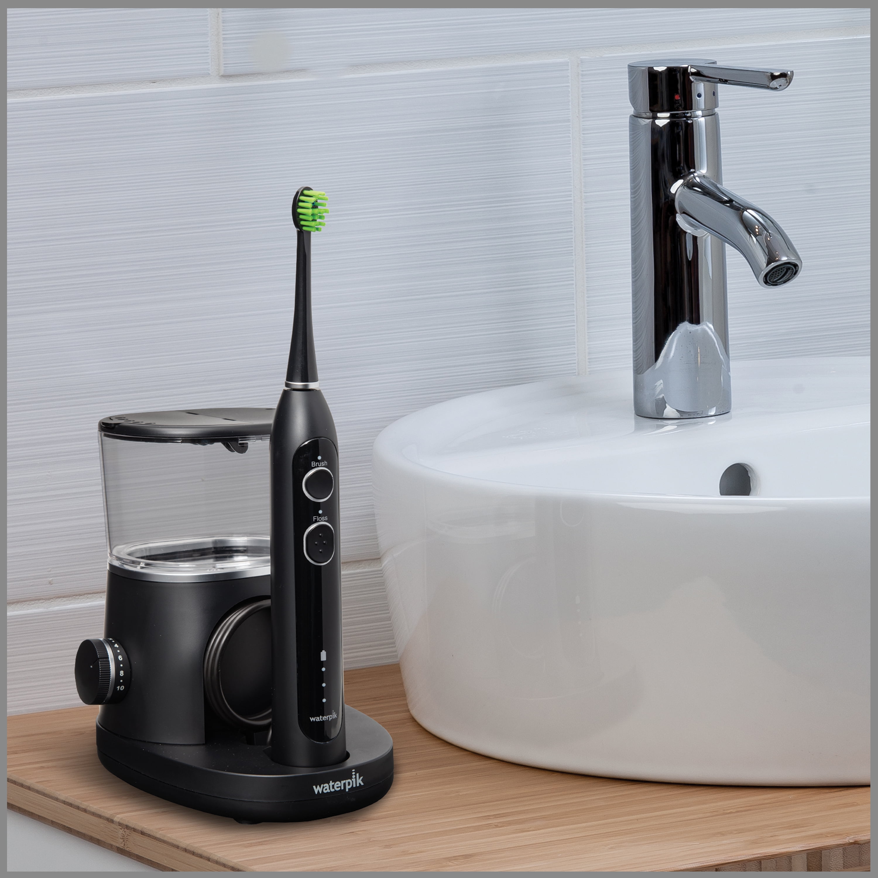 sonicare electric toothbrush with water flosser