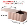 thumbnail image 4 of Molde para Pan Pullman Cayanmydery 20x11.5x11 cm 225 g, 4 of 5
