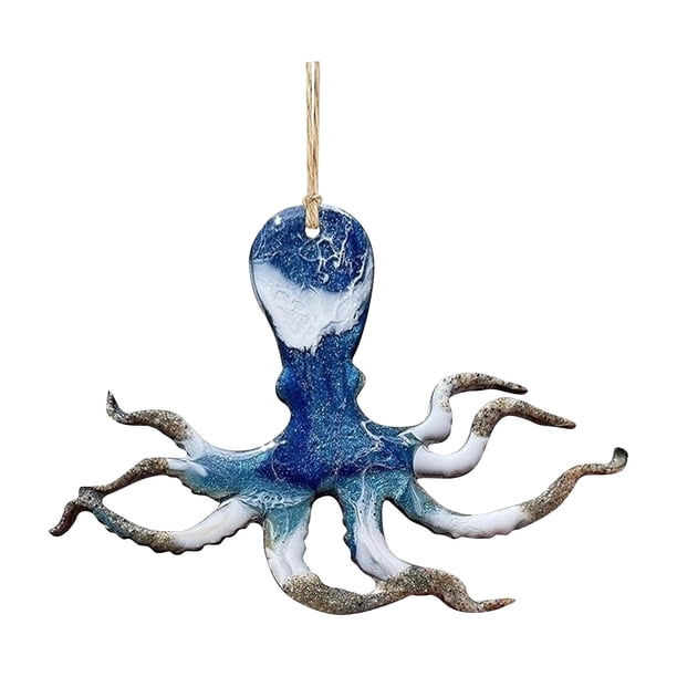 Clearance Design Beach Decorations Epoxy Resin Art, Holiday Tree, Living Room, Bedroom, Bathroom, Coastal Beach Home Decor