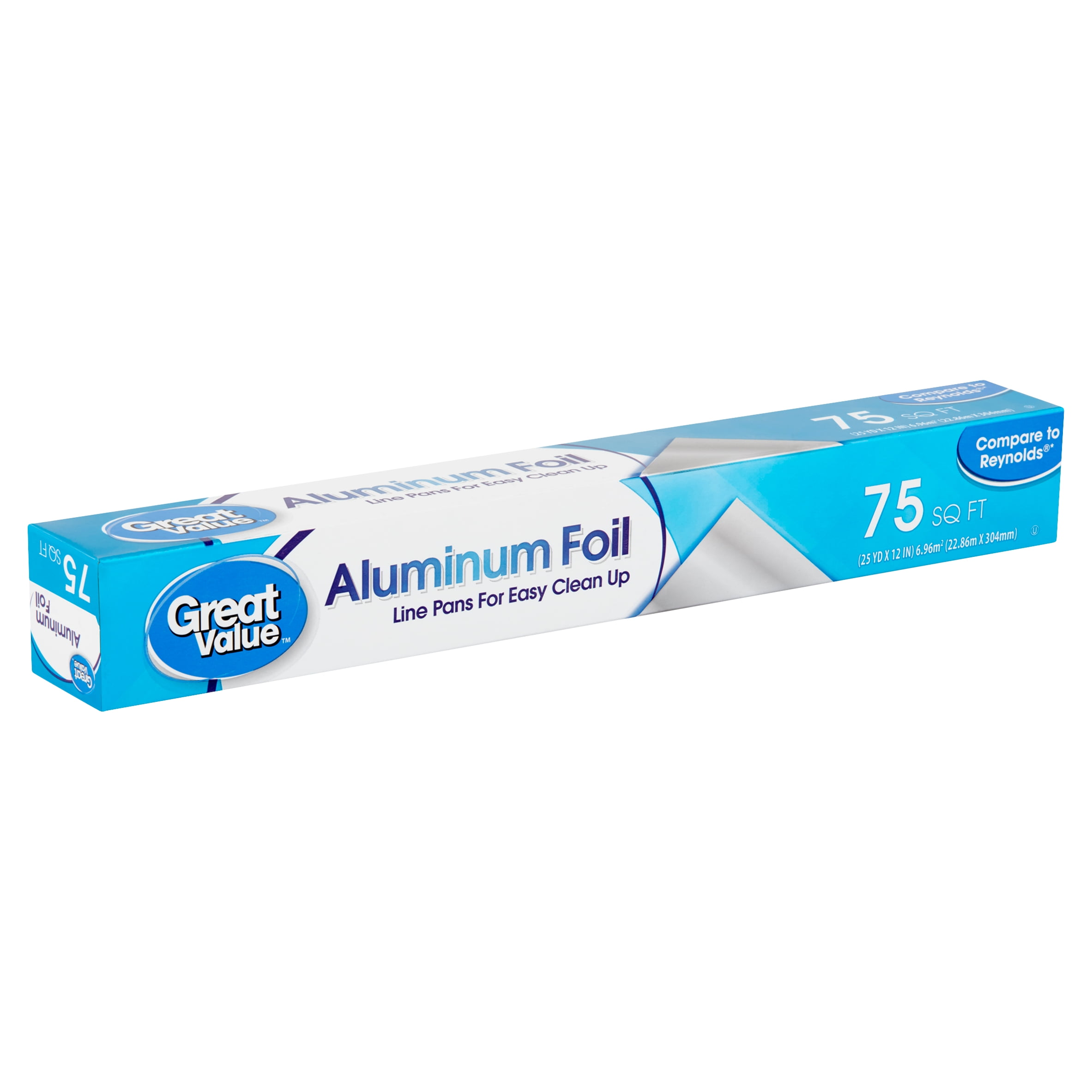 Great Value 75 sq ft Aluminum Foil