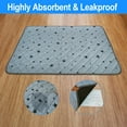 thumbnail image 3 of RIOUSSI Washable Pee Pads for Dogs, Puppy Pads for Potty Training with Leakproof Bottom. 2 Pack, 18"x24", 3 of 5