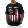 thumbnail image 5 of JAJAHO 250Th Anniversary USA Shirts For Men Short Sleeve T Shirt 1776-2026 We the People Tee Independence Day Top, 5 of 5