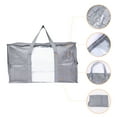 thumbnail image 3 of Unique Bargains 1 Pack Clothes Storage Bags Moving Bags Grey 27*14*15in, 3 of 7