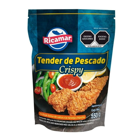 Tender de pescado crispy Ricamar 550 g congelado