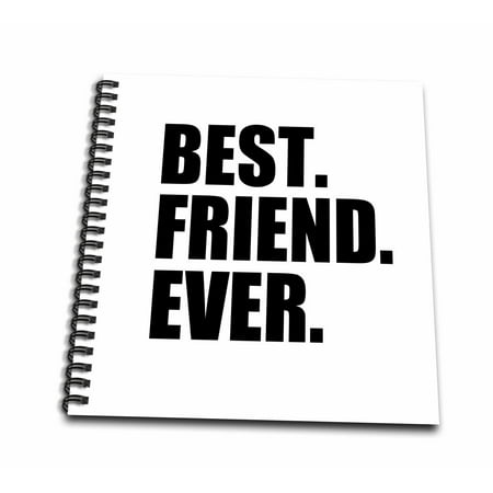 3dRose Best Friend Ever - Gifts for BFFs and good friends - humor - fun funny humorous friendship gifts - Memory Book, 12 by