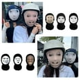 thumbnail image 2 of Funny Spoof Mask 3D Printed Emoticon Headgear Creative Mask Sunscreen Riding Prank Scarf, 2 of 7