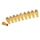 thumbnail image 4 of Reemplazo Del Adaptador de Cable TV 10pcs RF Hugo Conector macho de RF, 4 of 8