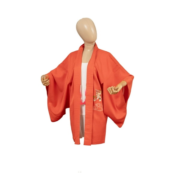 DEAR VANILLA Authentic Japanese Haori for Women Traditional Kimono Jacket Made in Japan HA-0432