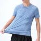 thumbnail image 5 of Tops para hombre, blusas y camisas de cuello redondo y manga corta para hombre Tops de cuello redondo y manga corta para hombre Ropa casual de moda europea Blusas para correr y entrenar Camisas Blusa, 5 of 8