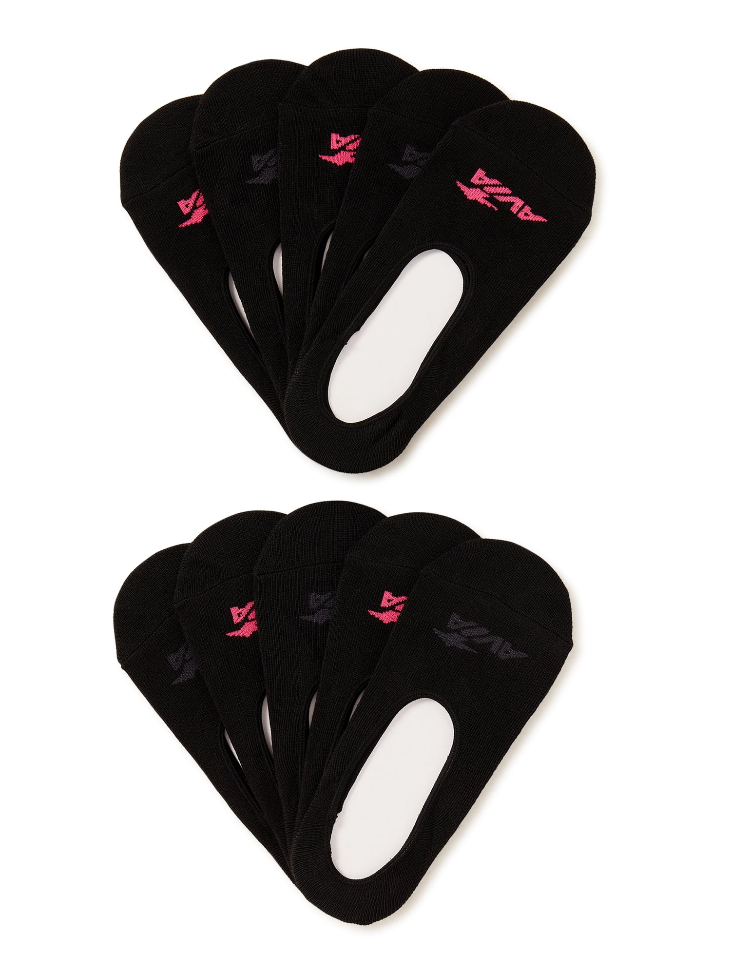 Avia Women's Performance Lightweight Liner Socks, 10-Pack