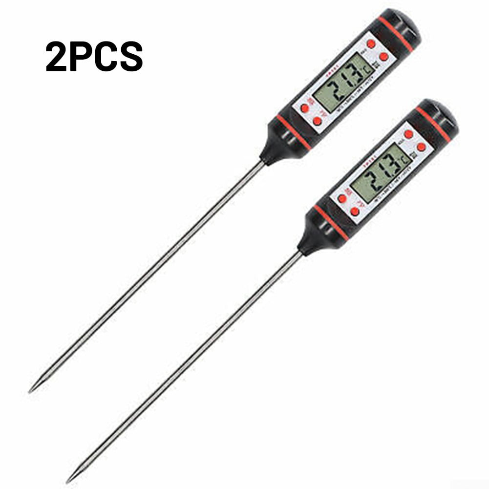 Digital Food Thermometer BBQ Cooking Water Measure Probe Kitchen Tool Fantastic 